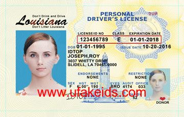 Louisiana Fake ID