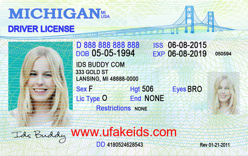 MICHIGAN Fake ID