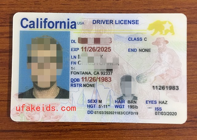 california drivers license magnetic stripe format